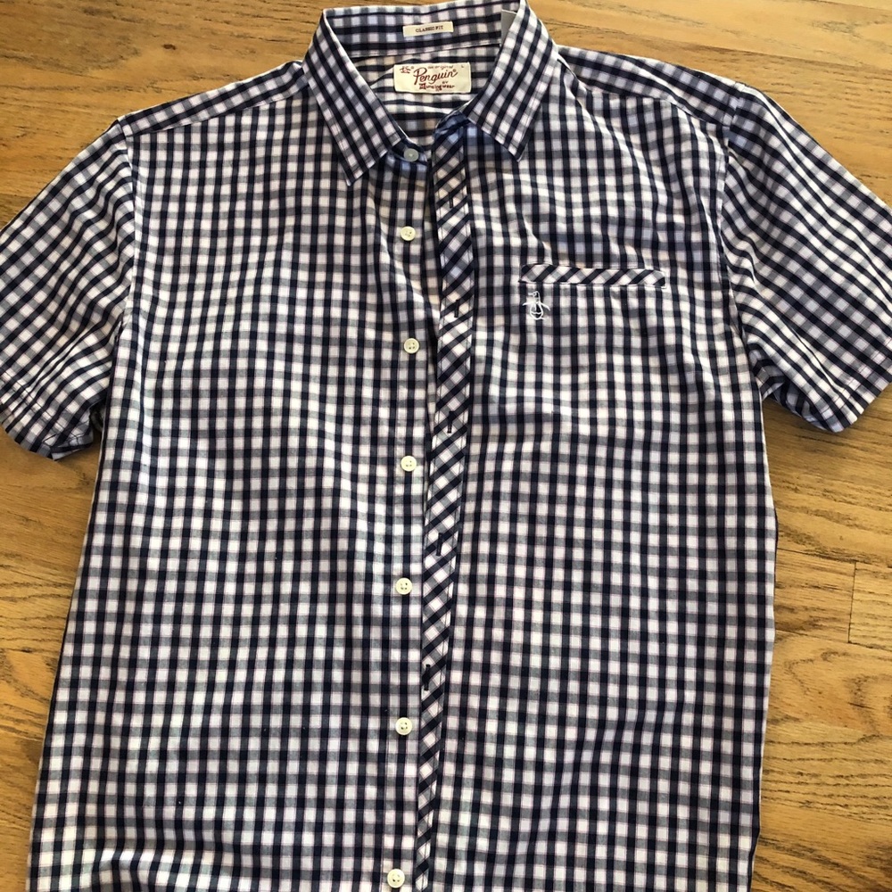 Original penguin button down men’s shirt